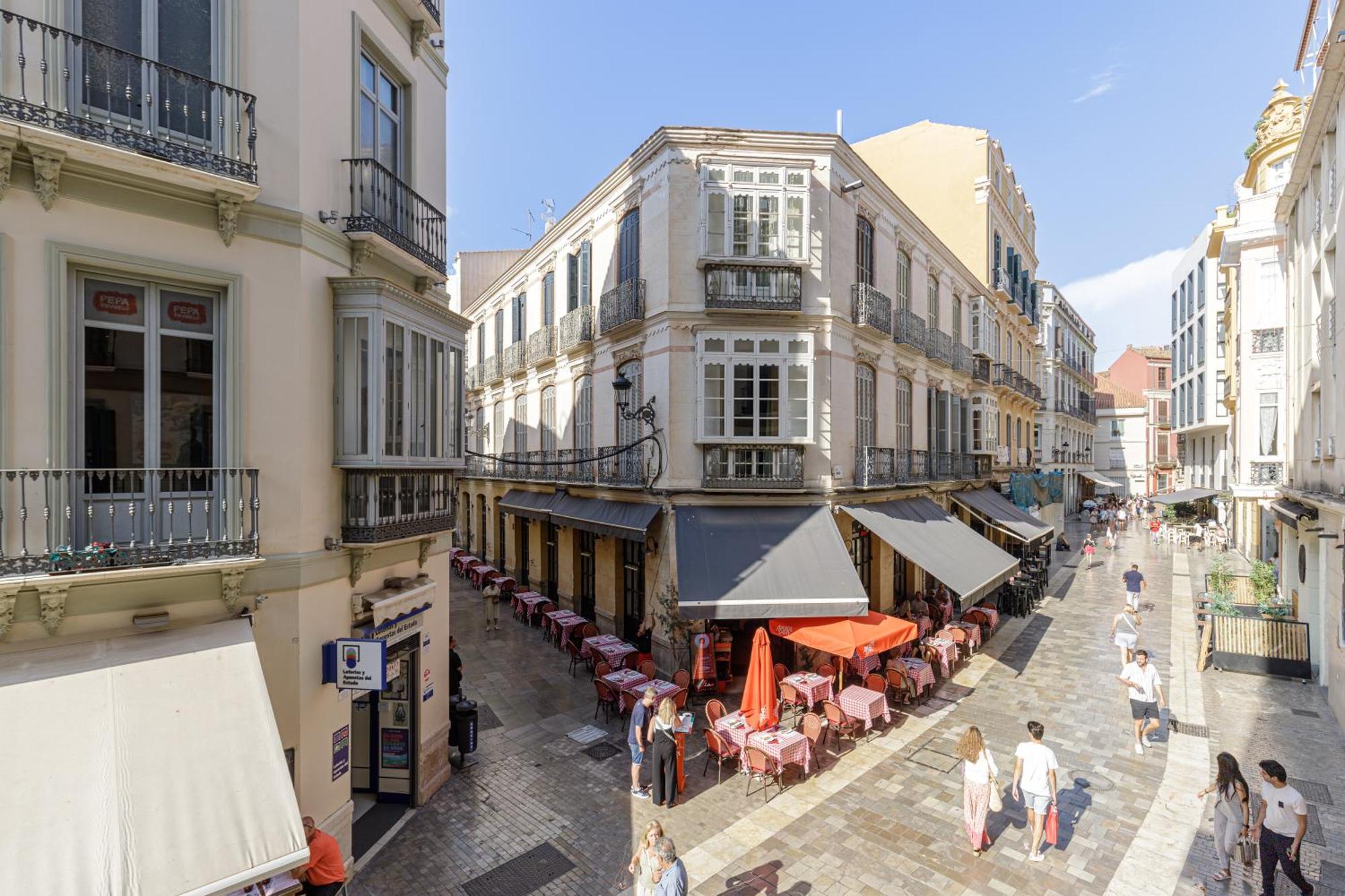 Plaza Del Siglo Suites & Boutique Apartments By Caleta Homes Málaga Dış mekan fotoğraf